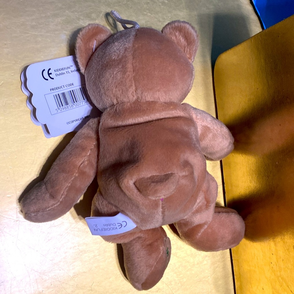 I Love Ireland Teddy Bear Plush Imported Dublin Ireland Carrol’s Irish Gifts 8” - Picture 13 of 15